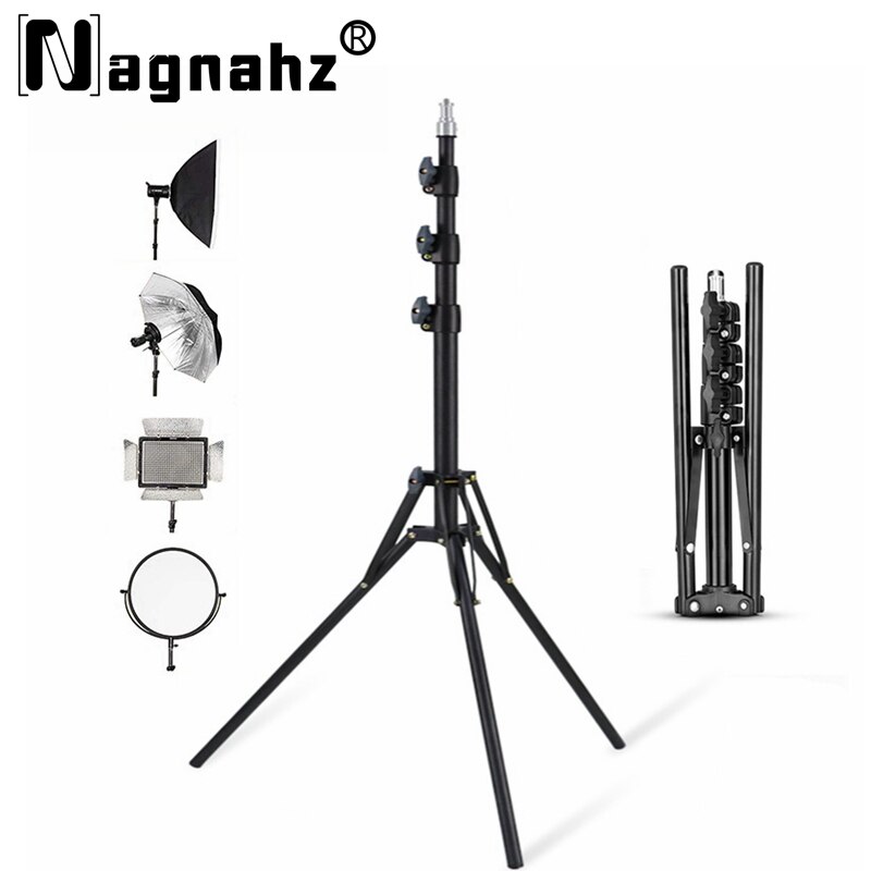 Photography Lighting Softbox - NAGNAHZ 78'' statyw oświetleniowy fotograficzny ze