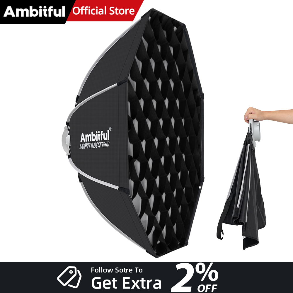 Photography Lighting Softbox - AMBITFUL Q7II 55/65/90cm Octagonalny Softbox z