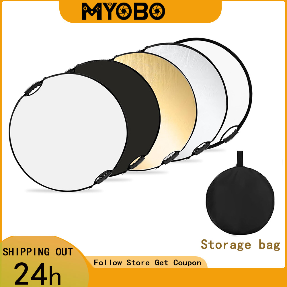 Photography Lighting Product - Reflektor fotograficzny MYOBO, składany, z torbą