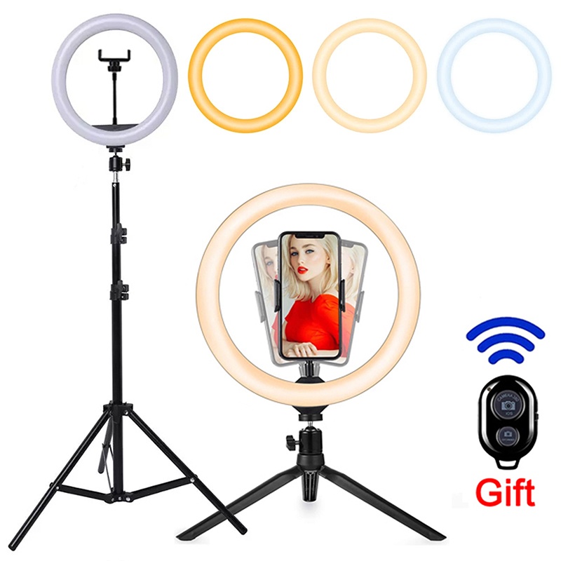 Photography Lighting Wand - Lampa pierścieniowa LED do selfie 16/26/33cm,