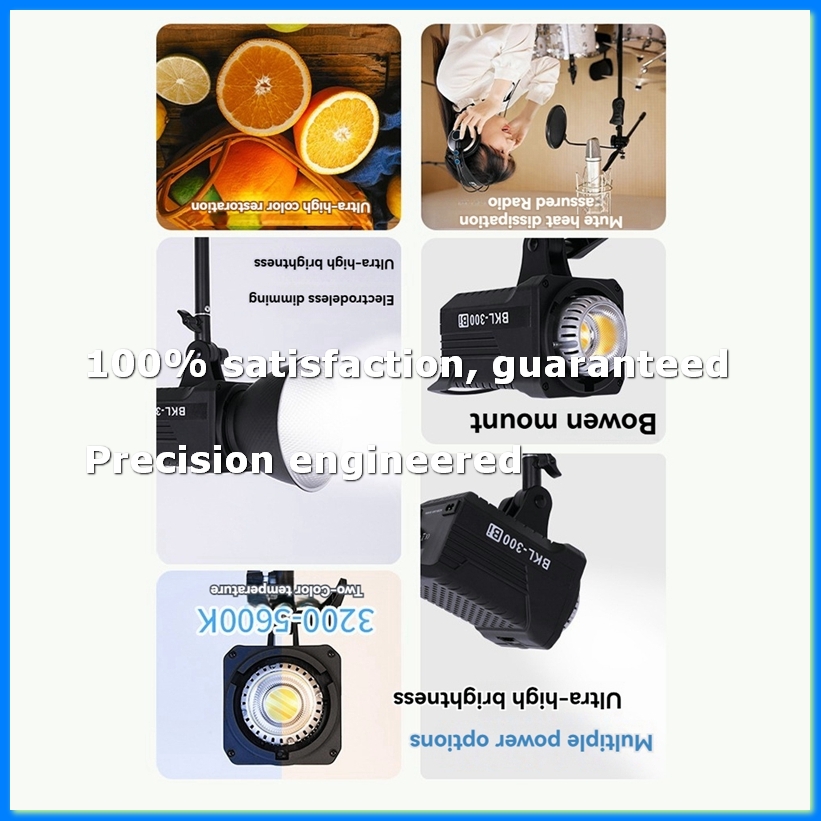 Photography Lighting Accessories - Lampa wideo Bi LED 300W, ciągłe