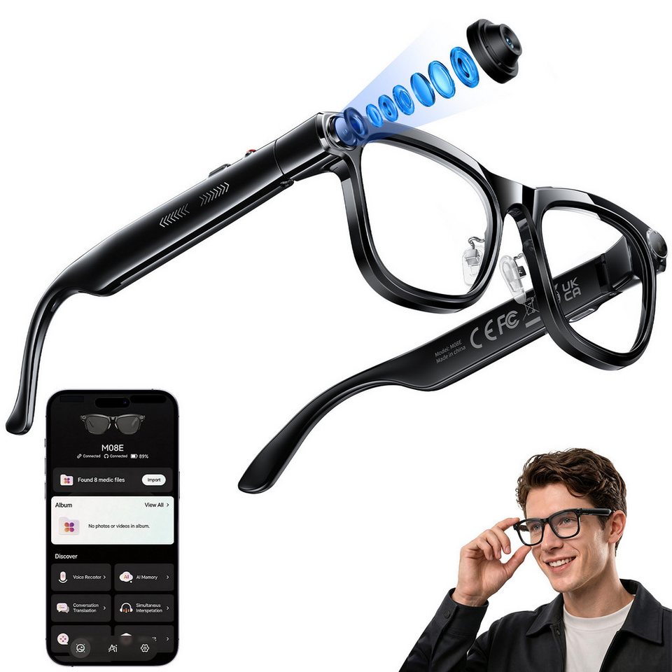 Inteligentne okulary AI z Chat – Photography Lighting Accessories recenzja i cena