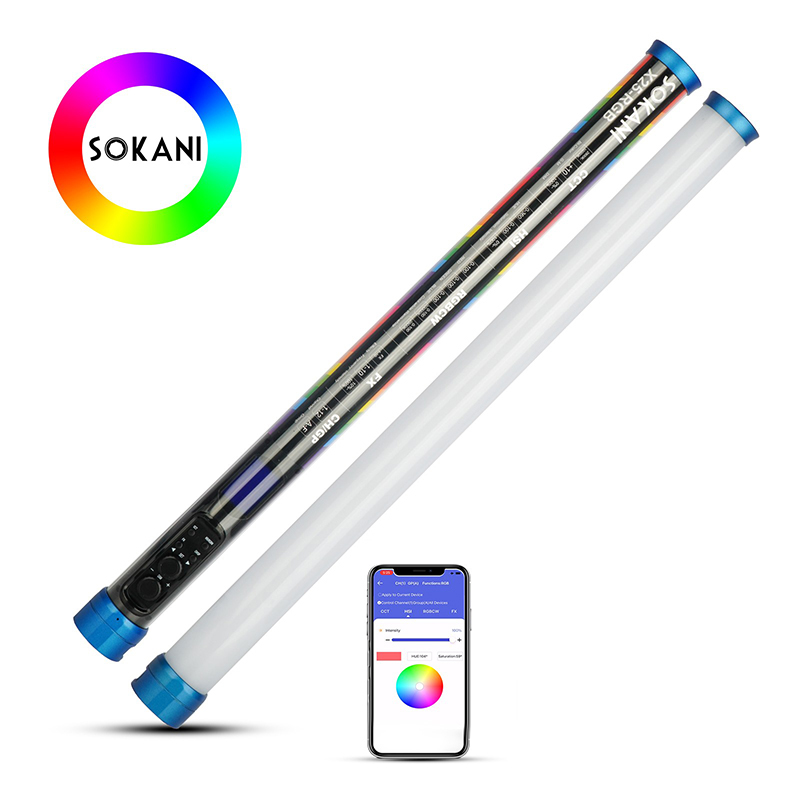 Sokani X25 RGB LED Video Light – Photography Lighting Wand recenzja i cena