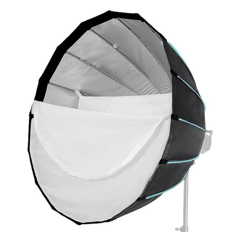 Softbox 90cm z siatką, 16-rami – Parabolic Umbrella Deep recenzja i cena