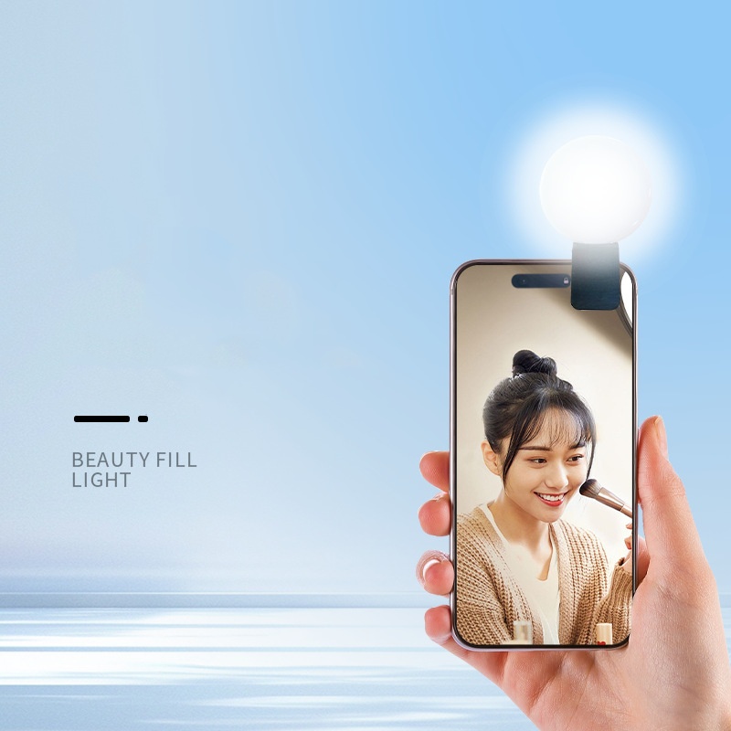 Mini Okrągła Lampa Selfie LED, – Photography Lighting Accessories recenzja i cena