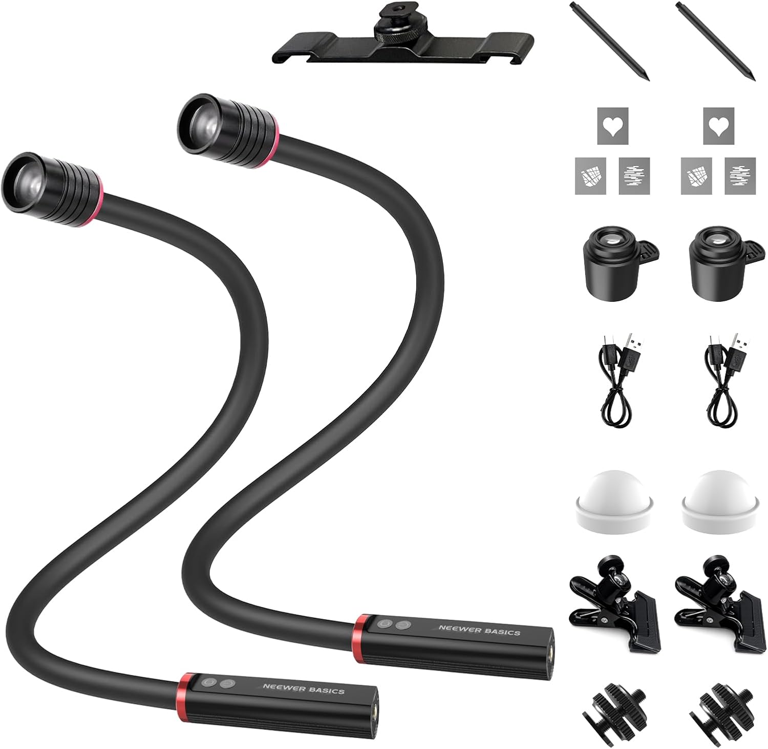 NEEWER BASICS 2 szt. ML01 USB  – Photography Lighting Basics recenzja i cena