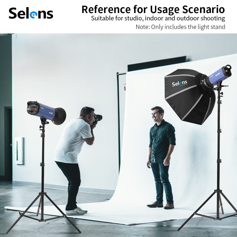Statyw oświetleniowy Selens 2. – Photography Lighting Softbox recenzja i cena