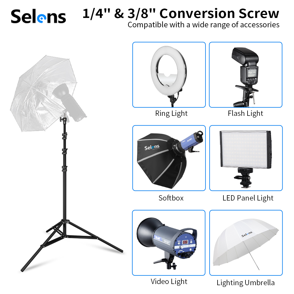 Statyw oświetleniowy Selens 2. – Photography Lighting Softbox recenzja i cena