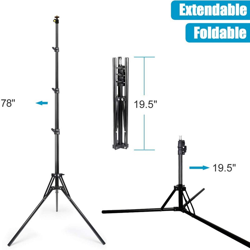 NAGNAHZ 78'' statyw oświetleni – Photography Lighting Softbox recenzja i cena