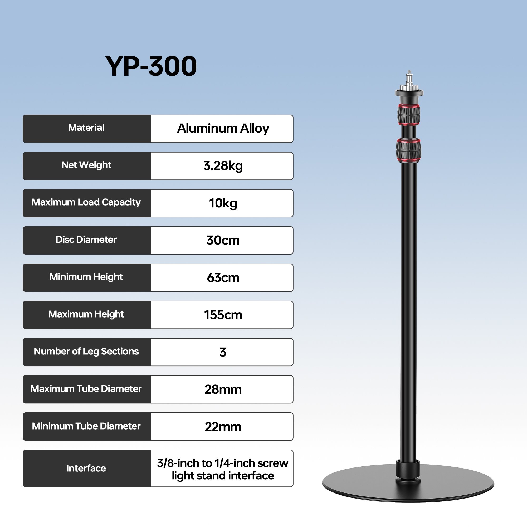 Manbily YP300 1.55M Okrągła Po – Photography Lighting Softbox recenzja i cena
