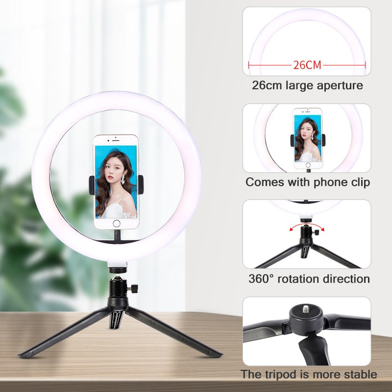 26cm 10-calowy pierścień LED d – Photography Lighting Effects recenzja i cena