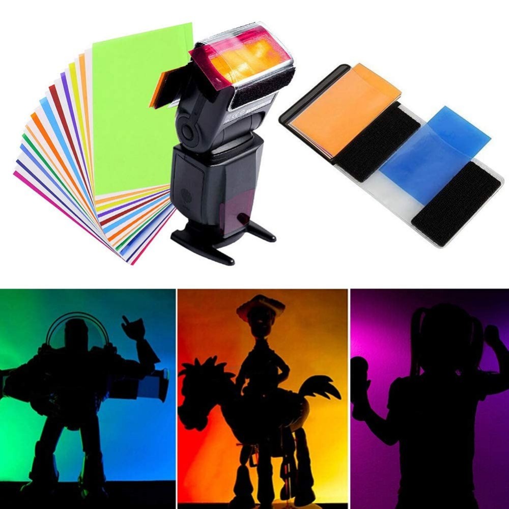 Zestaw 12 Kolorowych Żeli do L – Photography Lighting Product recenzja i cena