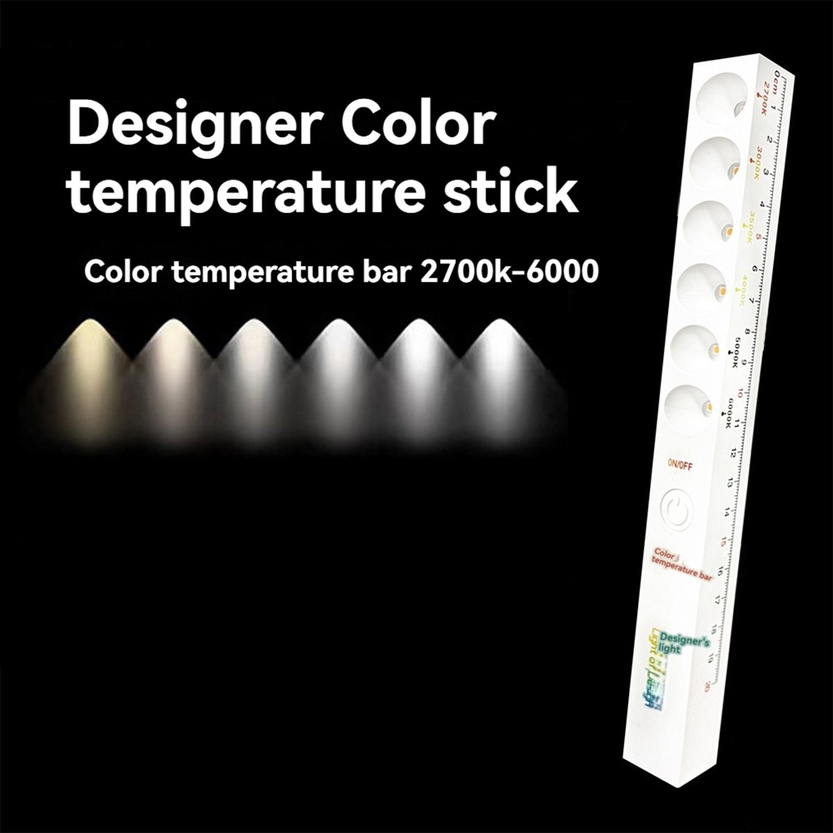 Lampa LED z regulacją temperat – Photography Lighting Wand recenzja i cena