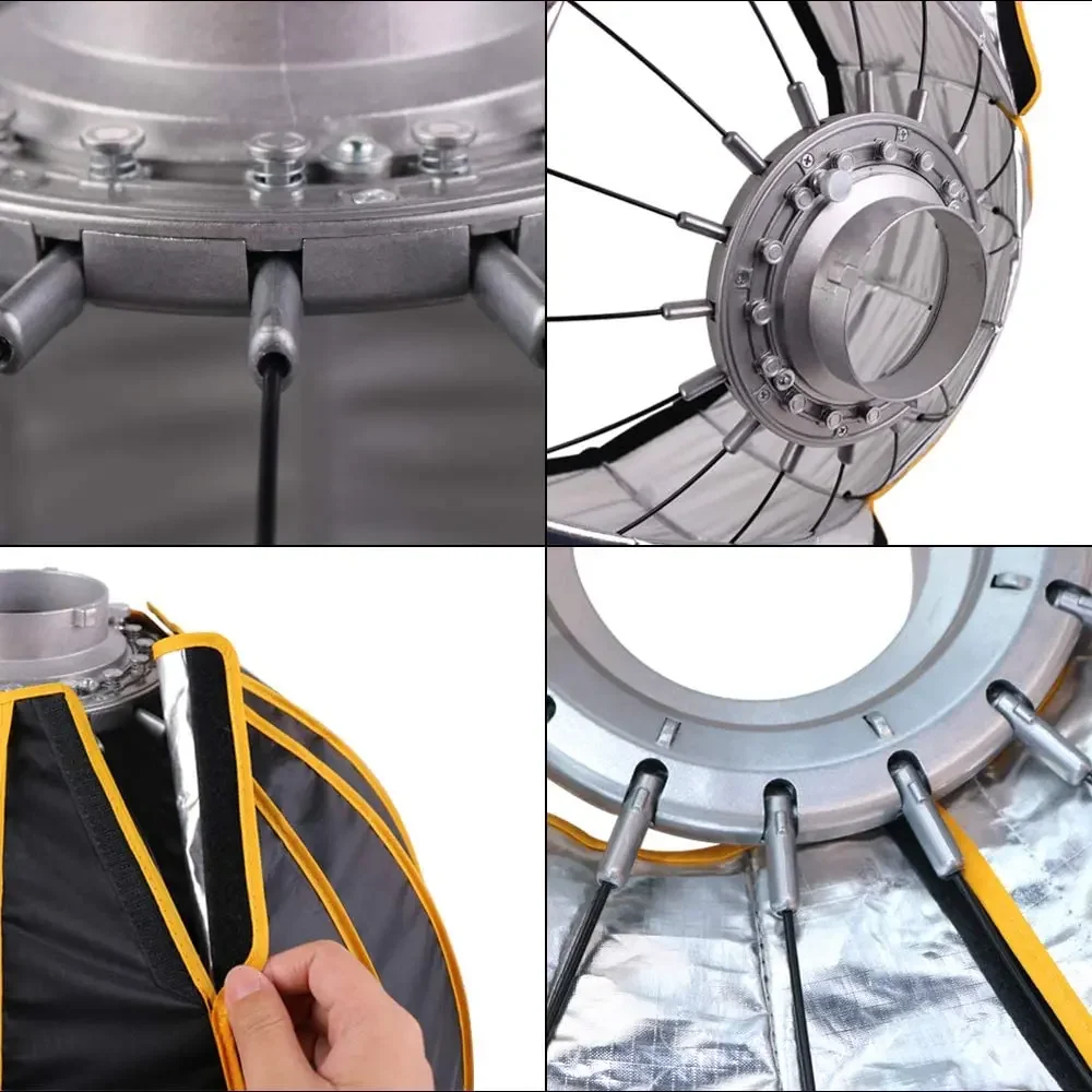 NiceFoto LED 35 cali/90 cm Szy – Parabolic Umbrella Deep recenzja i cena
